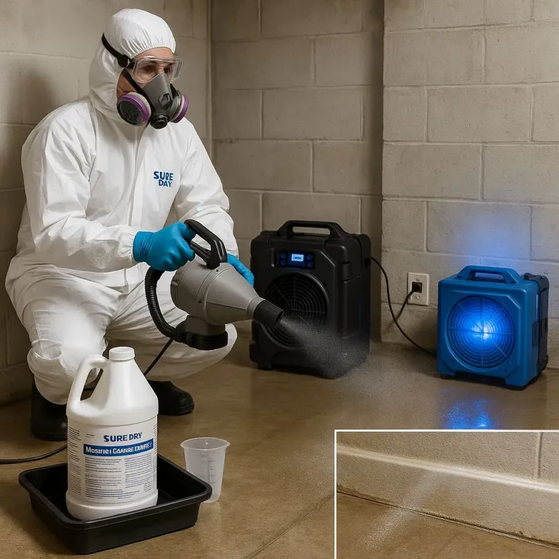 Sanitization and Odor Removal process in Tehama County, CA